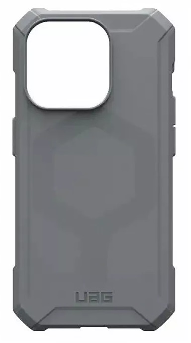Чехол для iPhone 15 Pro Max UAG Essential Armor с MagSafe, серебро