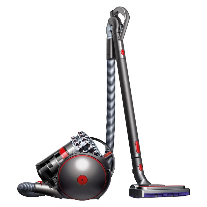 Пылесос Dyson Cinetic Big Ball Absolute 2 никель/красный