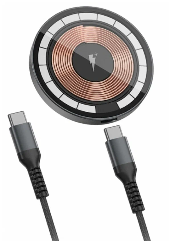 Беспроводное зарядное устройство Wiwu M17, черный