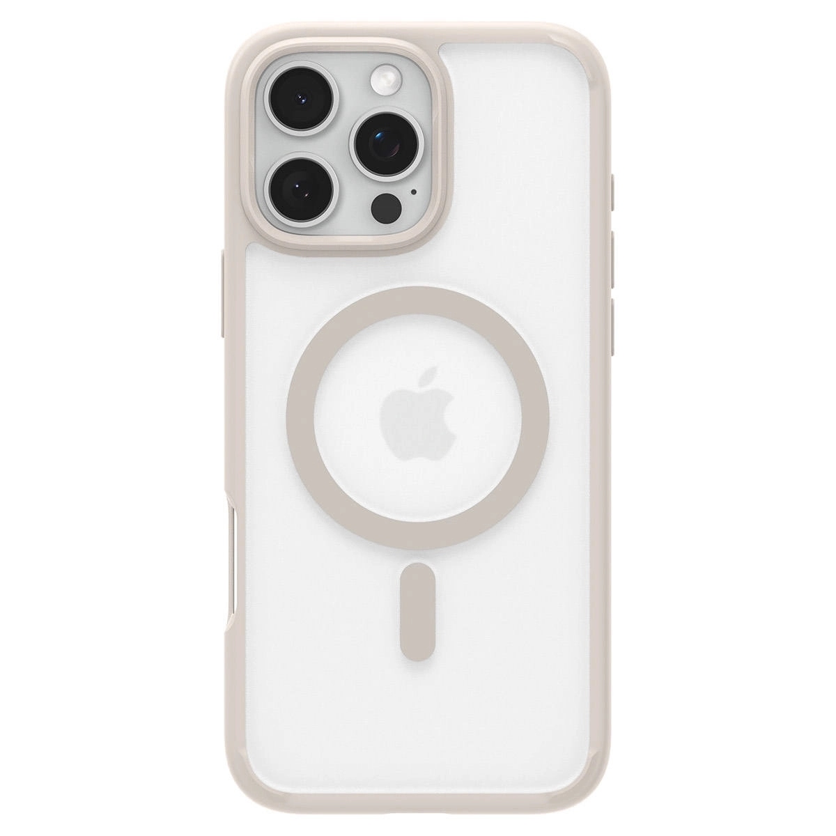 Чехол для iPhone 16 Pro Max Spigen Ultra Hybrid MagSafe, бежевый