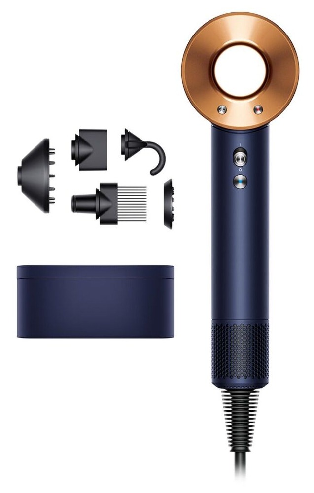 Фен Dyson Supersonic HD07 Box Edition EU, Prussian Blue/Rich Copper