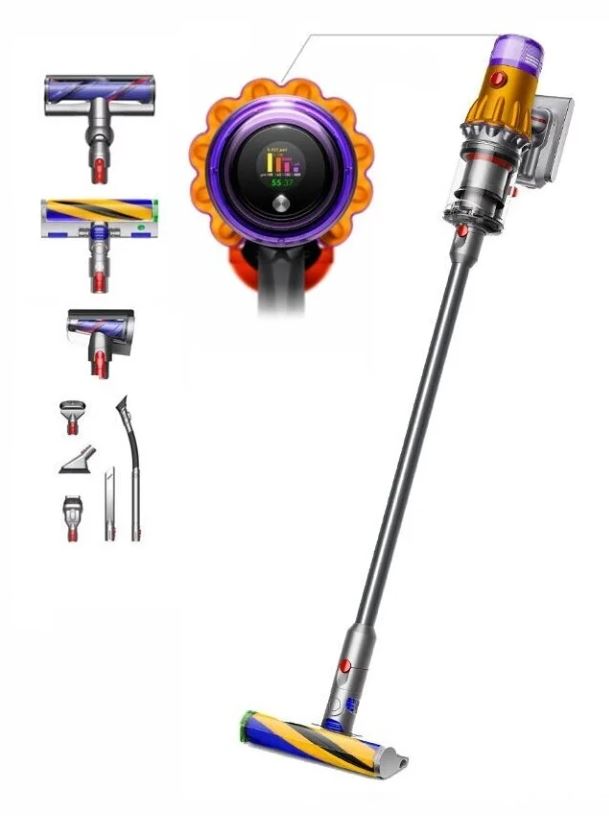 Беспроводной пылесос Dyson PencilVac FluffyCones, черный