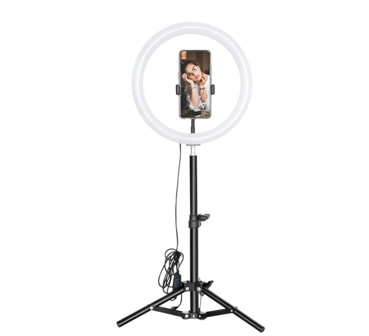 Кольцевая лампа M-33 LED Ring Fill Light 13" (33см/глянцевая)