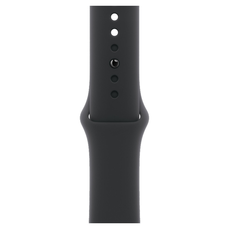 Apple Watch Series 11 42mm Space Gray Aluminum Case Black Sport Band M/L