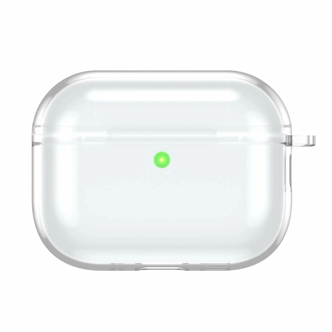 Чехол для AirPods Pro 3 силиконовый, прозрачный