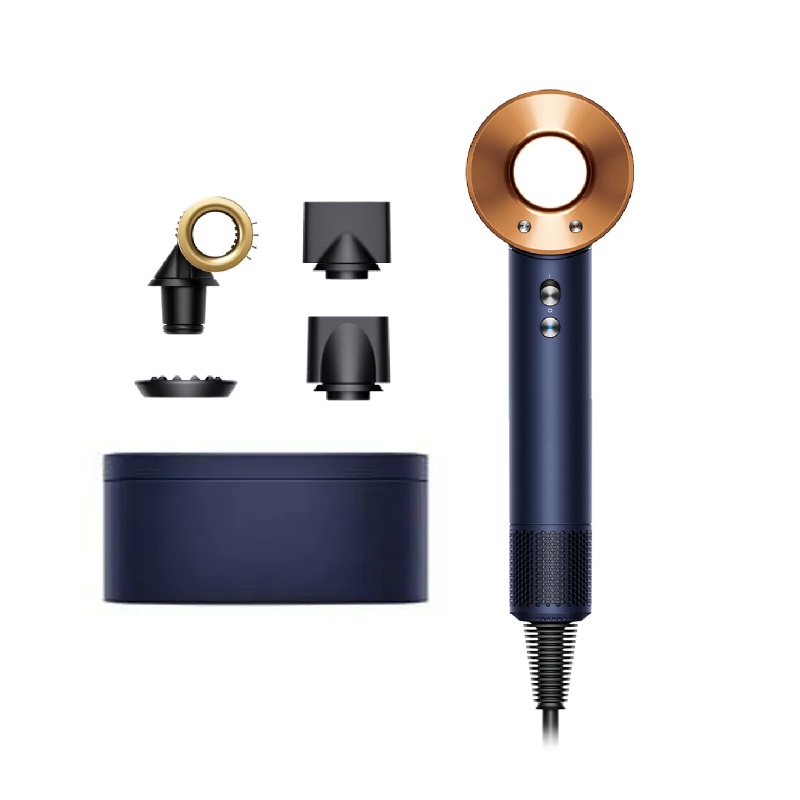 Фен Dyson Supersonic HD15 Box Edition, Prussian Blue/Rich Cooper