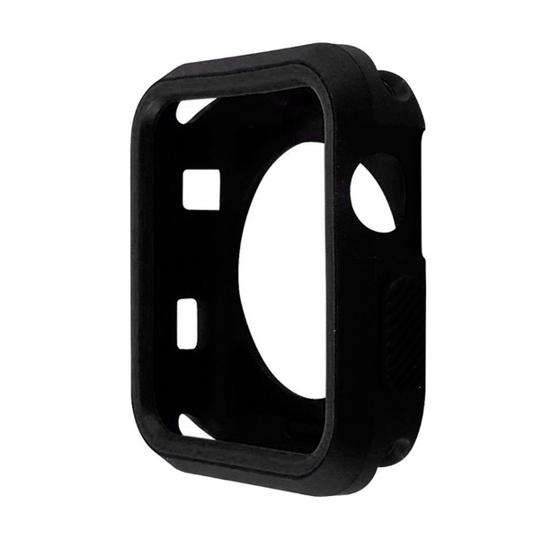 Чехол для Apple Watch 38mm силиконовый, черный