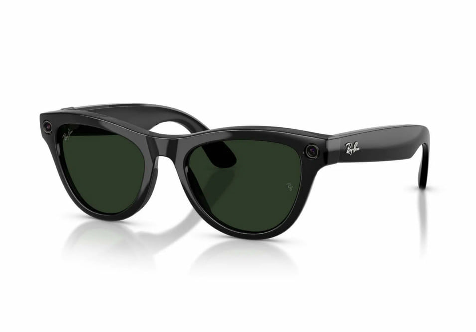 Смарт-очки RayBan Skyler (Gen 2) Shiny Black Transitions Graph Green S52