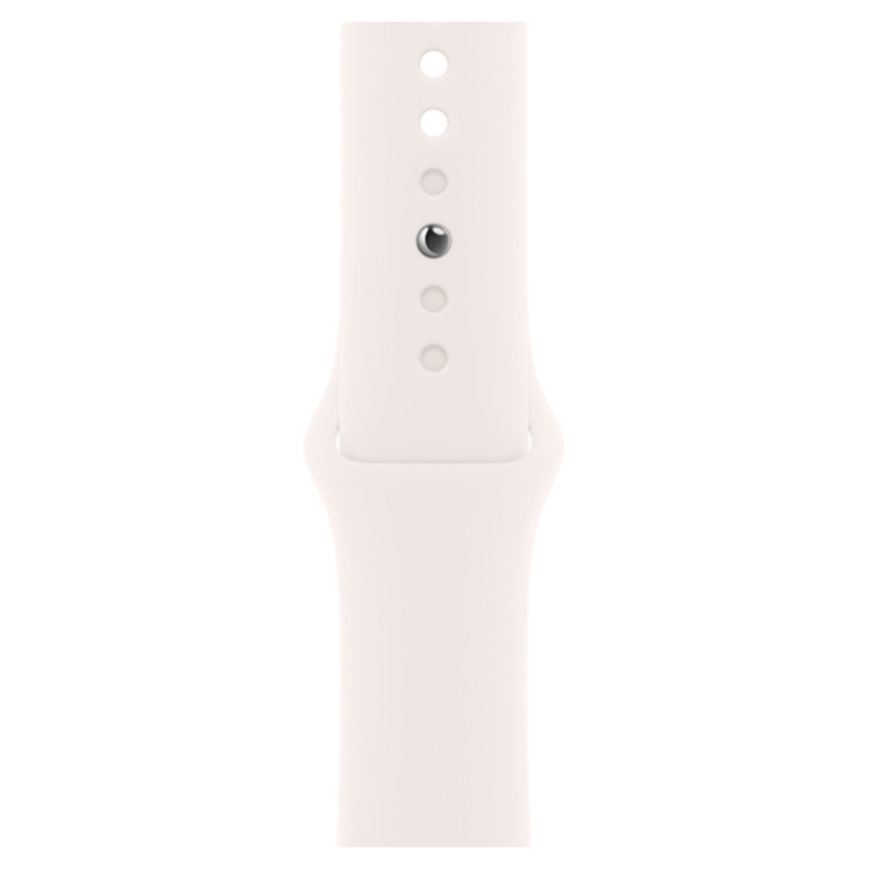 Apple Watch Series 11 42mm Rose Gold Aluminum Case Light Blush Sport Band S/M