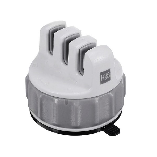 Точилка для ножей Huo Hou Mini Sharpener (3 ступени), белый