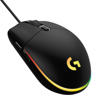 Мышь Logitech G102 LightSync, черный