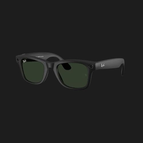 Смарт-очки Ray-Ban Wayfarer Matte Black Transitions Graphite Green M