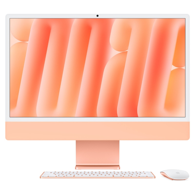 Моноблок Apple iMac 24" 2024 M4 16GB/256GB 8CPU/8GPU MWUJ3, Orange