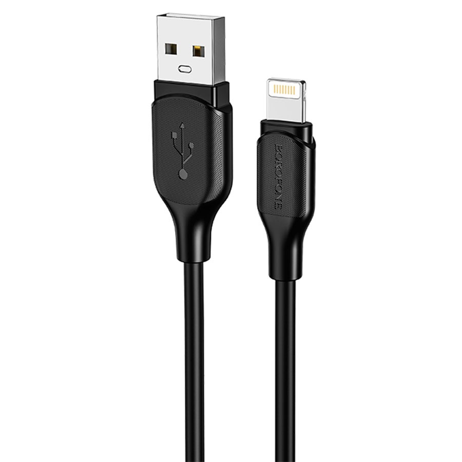 Кабель Hoco USB/Lightning X42 Silicone 1m, черный