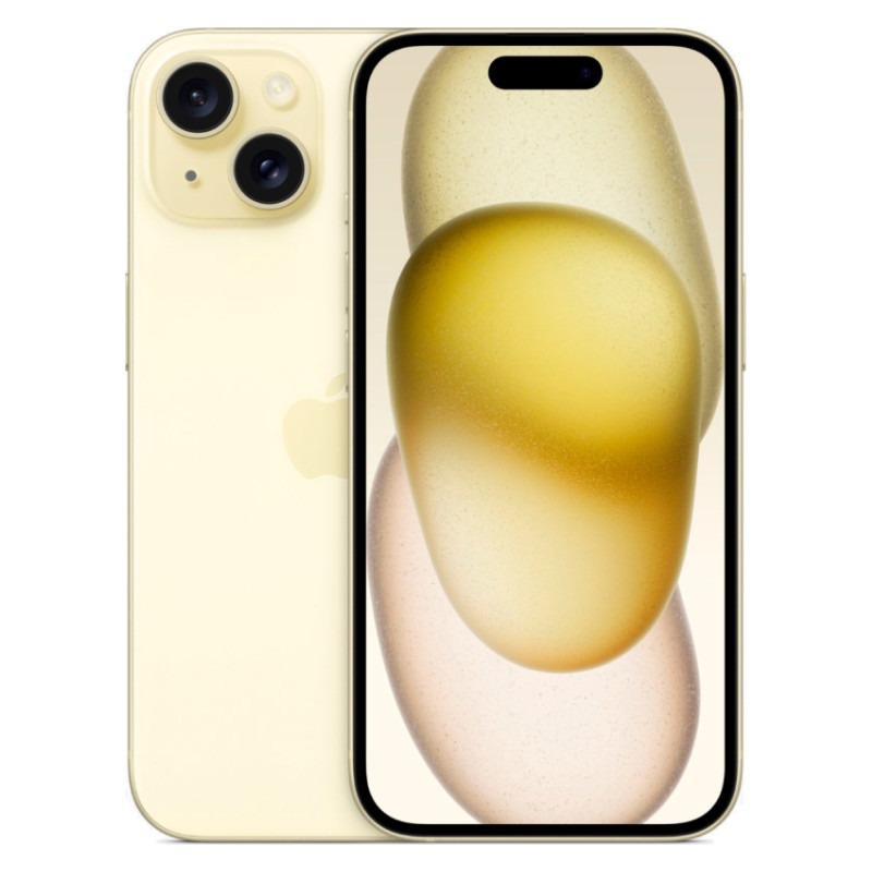 Смартфон Apple iPhone 15 256GB, Yellow (без RuStore)