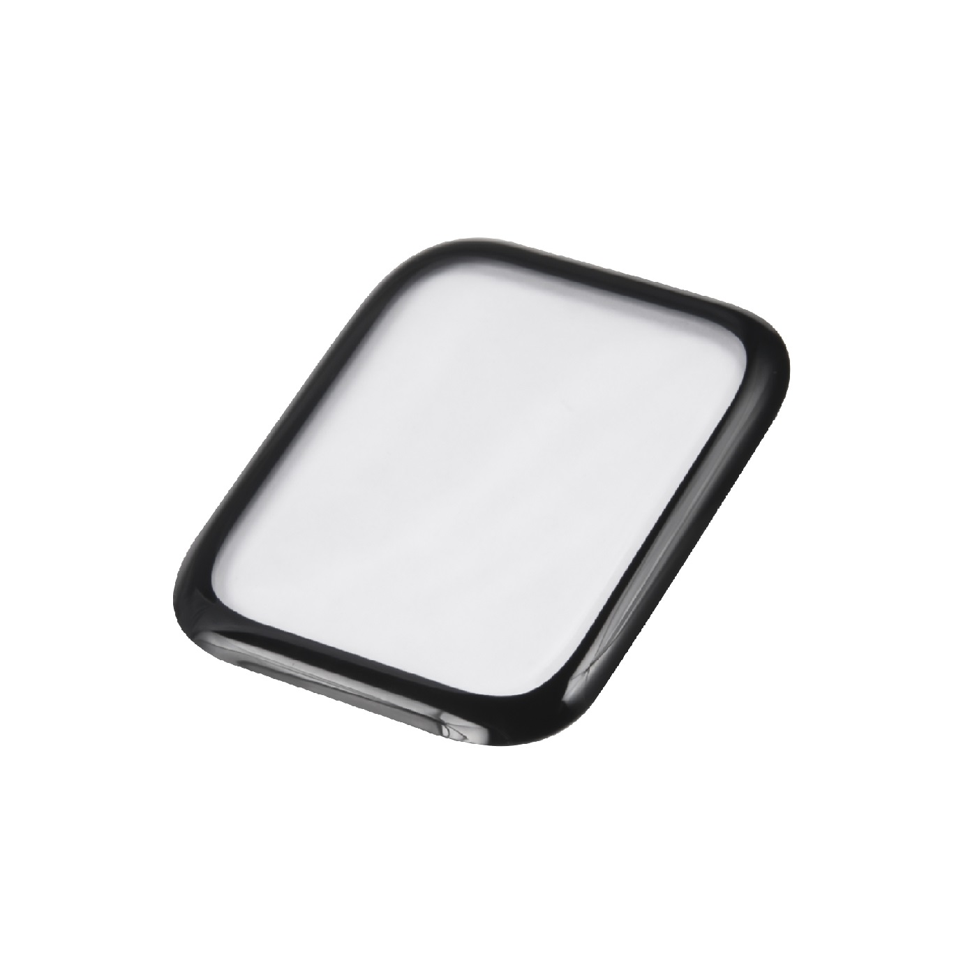 Защитное стекло для Apple Watch 38mm, черная рамка