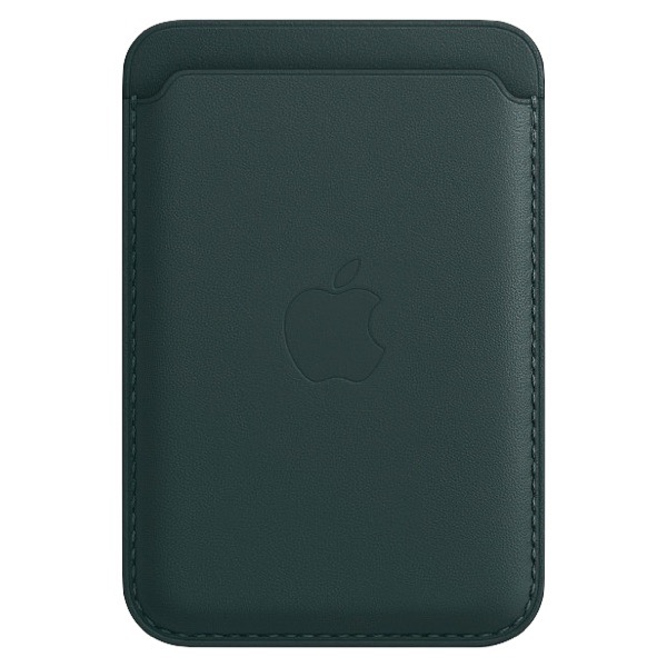 Кардхолдер для Apple iPhone Leather Wallet MagSafe, Forest Green