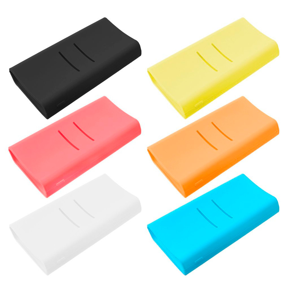 Чехол силиконовый для Xiaomi Power bank 5000 Slim, розовый