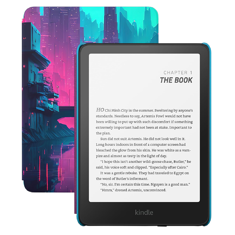 Электронная книга 7" Amazon Kindle Paperwhite Kids Gen 12 | 16GB 2024, Cyber City