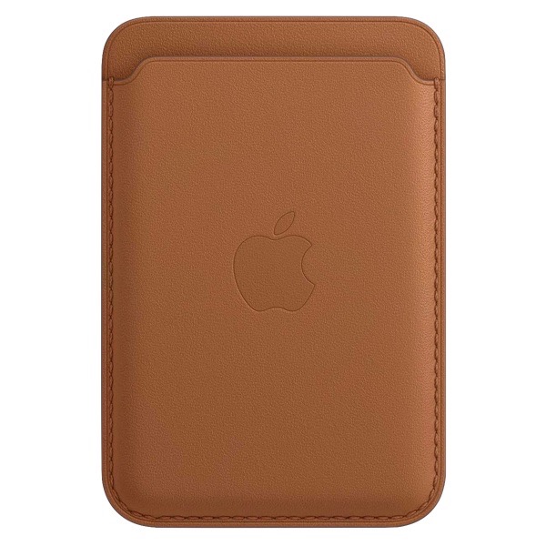 Кардхолдер для Apple iPhone Leather Wallet MagSafe, Saddle Brown
