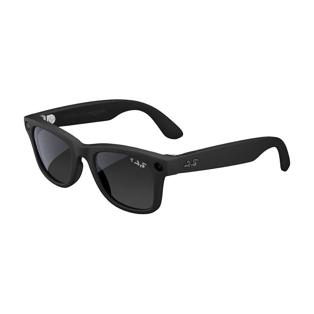 Смарт-очки Ray-Ban Wayfarer (Gen 2) Matte Black Polar Gradient Graphite M