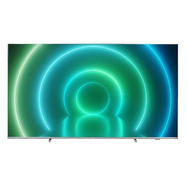 Телевизор 70" Philips QLED 4K UHD 60Hz 70PUS7956/60, серебристый
