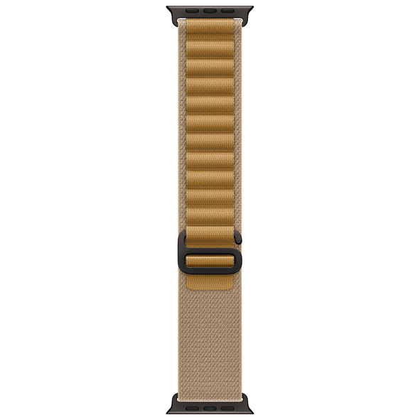 Apple Watch Ultra 2 GPS+Cellular 49mm Black Titanium Case Tan Alpine Loop M