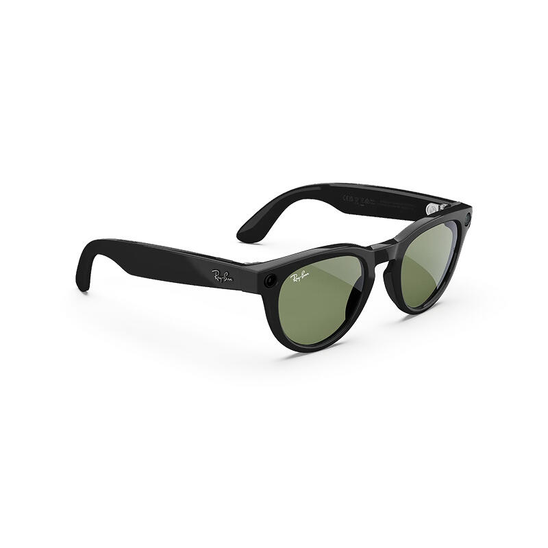 Смарт-очки RayBan Headliner (Gen 2) Shiny Black G15 Green S50