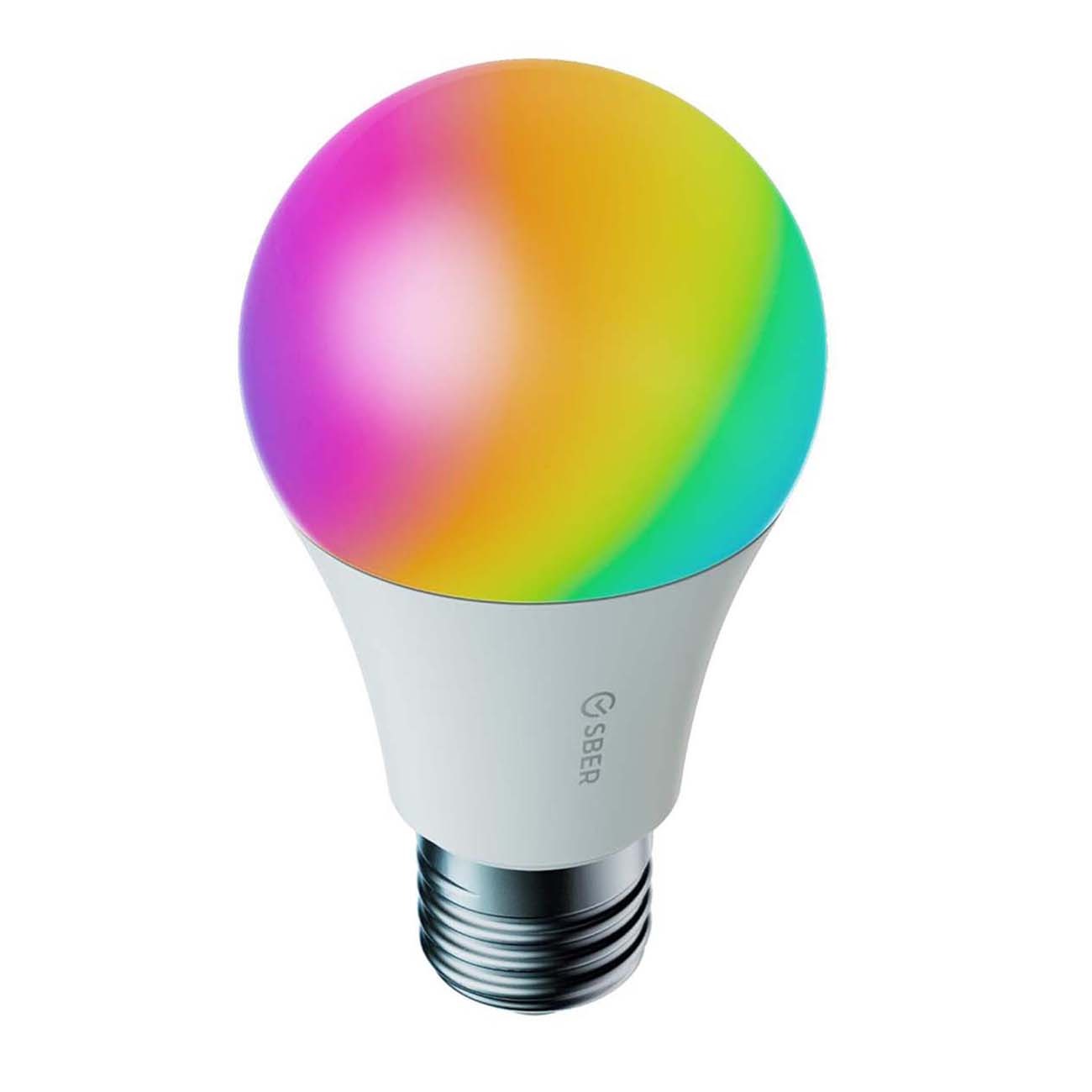 Умная лампочка Sber Е27 RGB 9Вт 806lm SBDV-00115