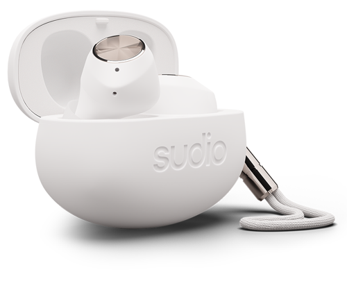 Беспроводные наушники Sudio T2, белый