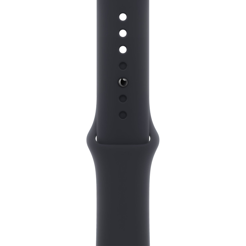 Apple Watch SE 2024 44mm Midnight Aluminum Case Midnight Sport Band M/L