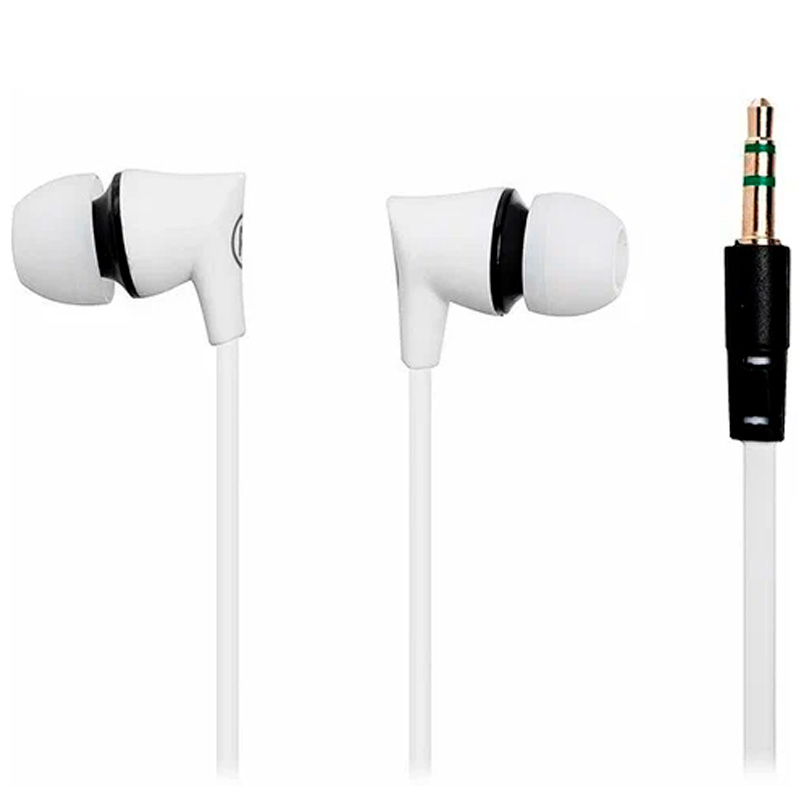 Проводные наушники RockBox HRBX-01, White