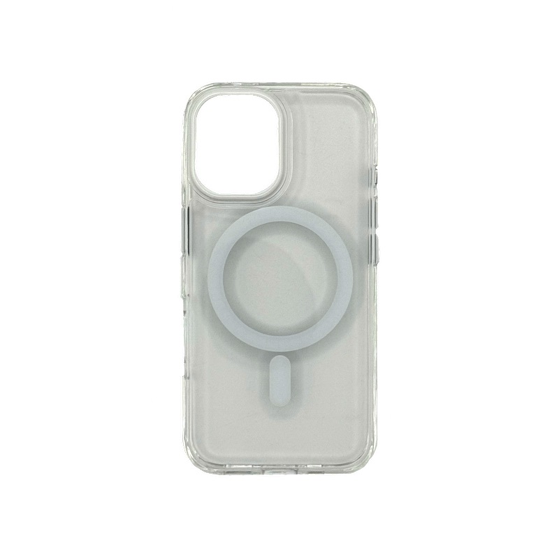 Чехол для iPhone 16 AceCase Crystal Shield, White