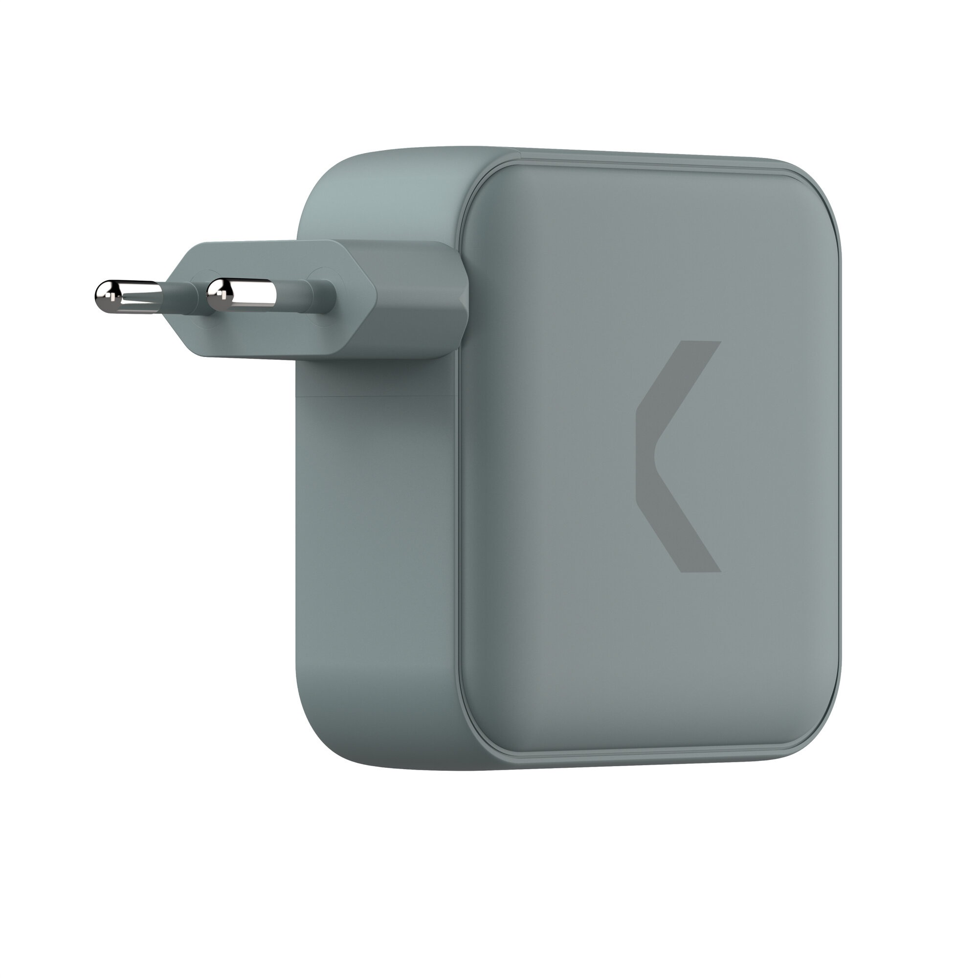 Сетевое зарядное устройство COMMO GaN 140W 3xUSB-C, зеленый