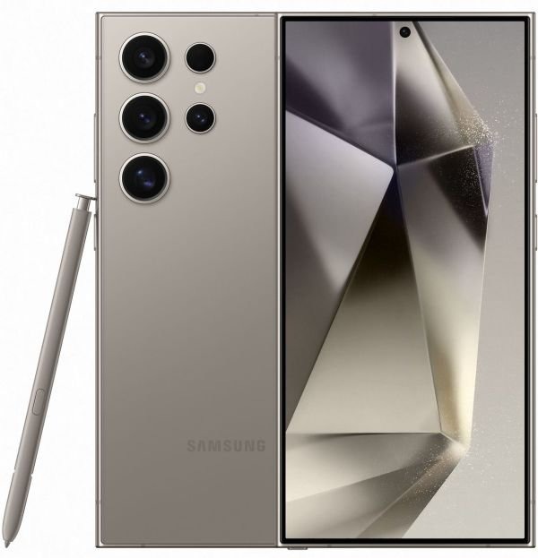 Смартфон Samsung Galaxy S24 Ultra 5G (SM-S928B/DS) 12/256GB 2Sim, Titanium Gray