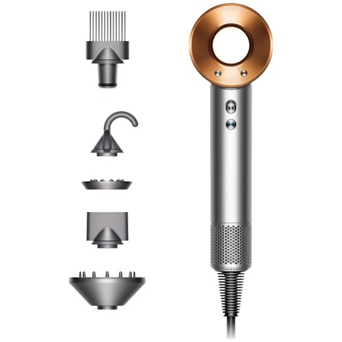 Фен Dyson Supersonic HD07 RU, Nickel/Copper
